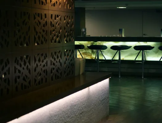 Lounge aboard the M/S Le Fayan Nile Cruise Nile cruise